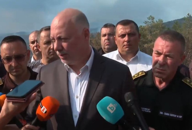 Желязков от Илинденци: Ще съумеем по най-бързия начин да се справим с тези пожари, но ще очакваме новите през август