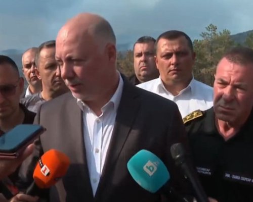 Желязков от Илинденци: Ще съумеем по най-бързия начин да се справим с тези пожари, но ще очакваме новите през август