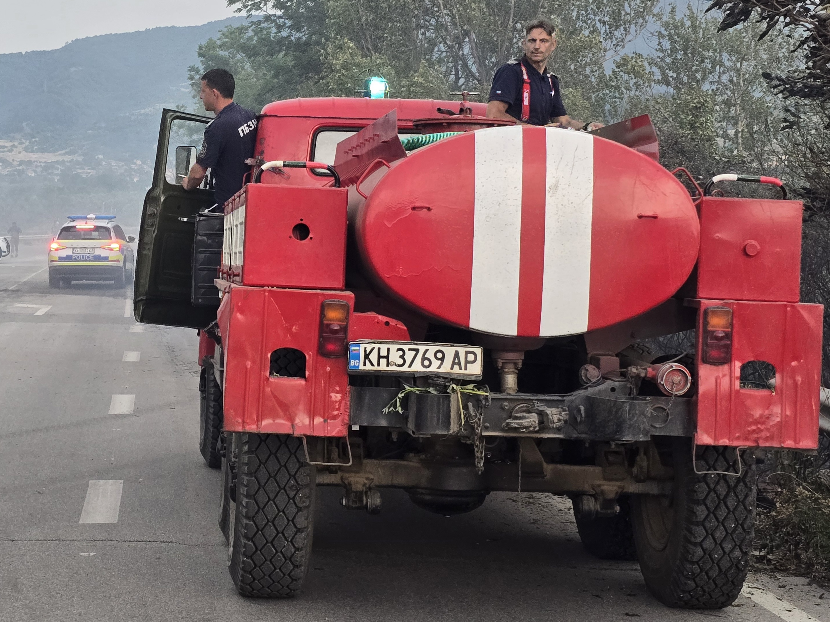 Осем пожара гасиха огнеборците в област Кюстендил