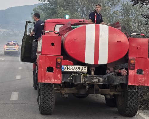 Осем пожара гасиха огнеборците в област Кюстендил