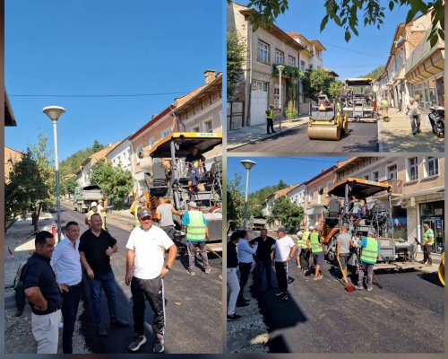 Нов асфалт по Цар Борис III дава старт на голямото обновяване в Якоруда