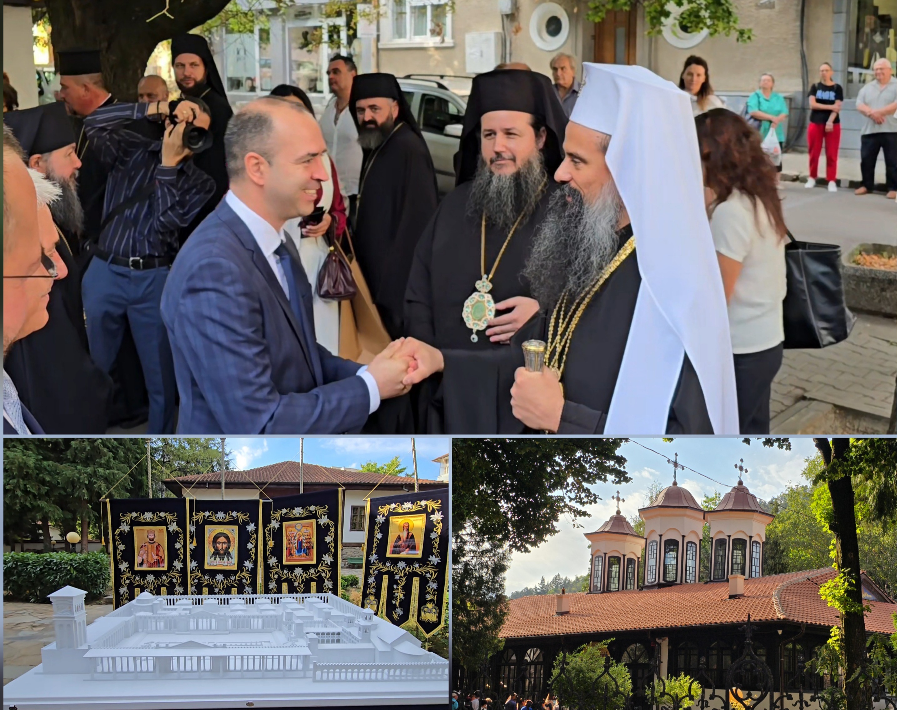 Патриарх Даниил пристигна в Кюстендил за големия празник Успение на Пресвета Богородица