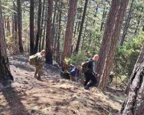 Двадесет военнослужещи участват в гасенето на пожара в Пирин