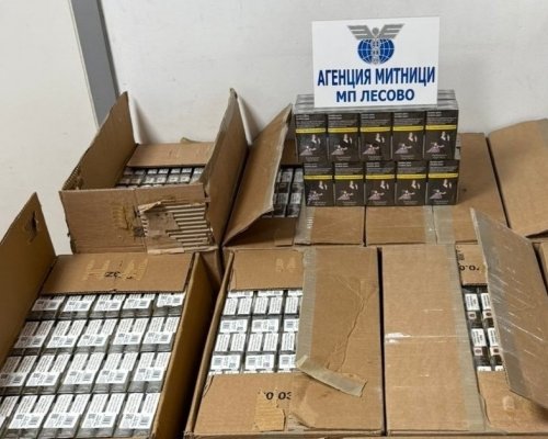 Контрабандни цигари в камион с мебели откриха митническите служители на МП Лесово