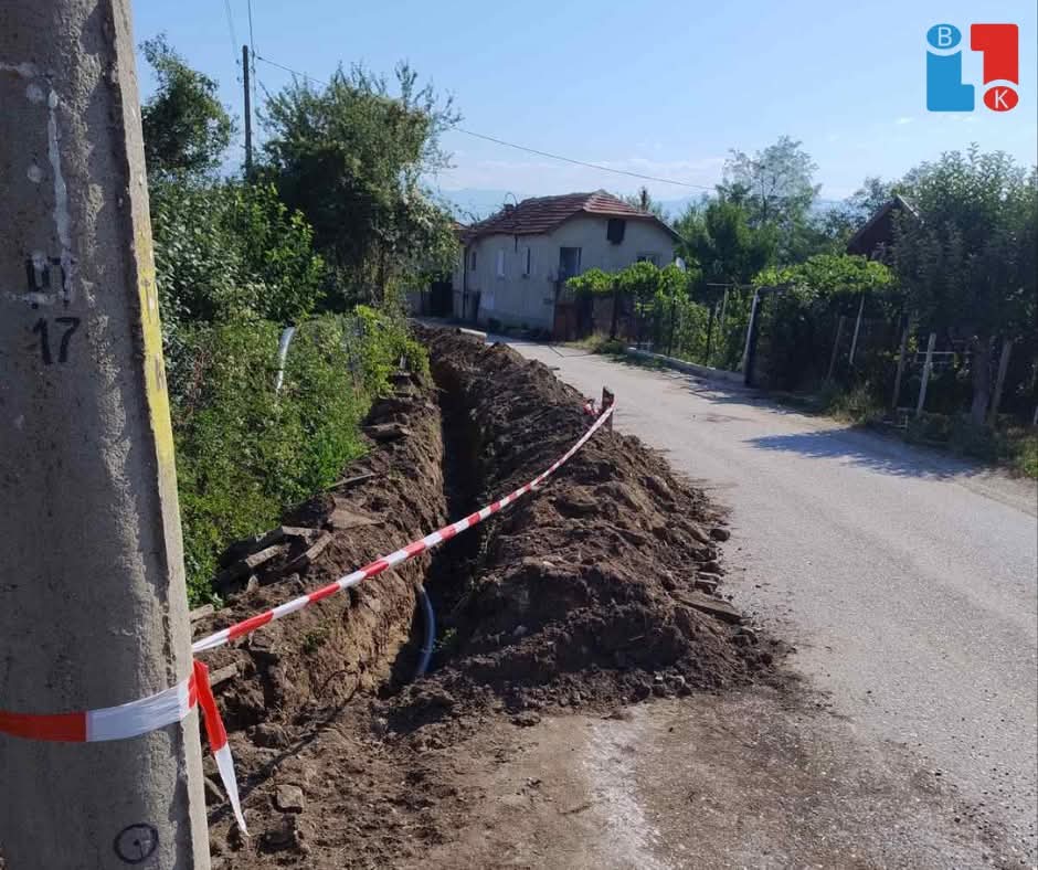Започна мащабна реконструкция на водопроводната  мрежа в село Мощанец