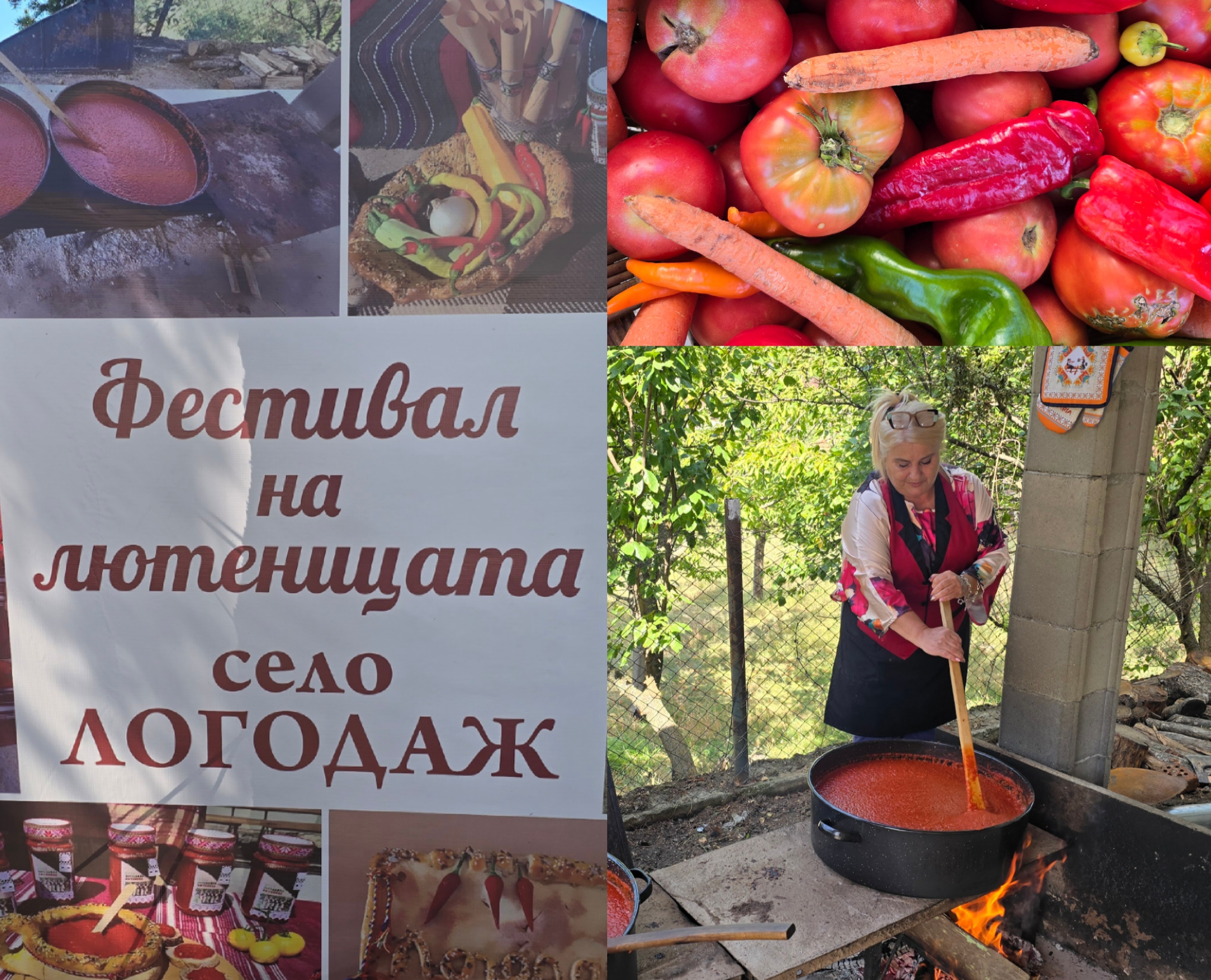 Логодаж кипи в подготовка за Фестивала на лютеницата тази вечер ВИДЕО Логодаж кипи в подготовка за Фестивала на лютеницата тази вечер ВИДЕО