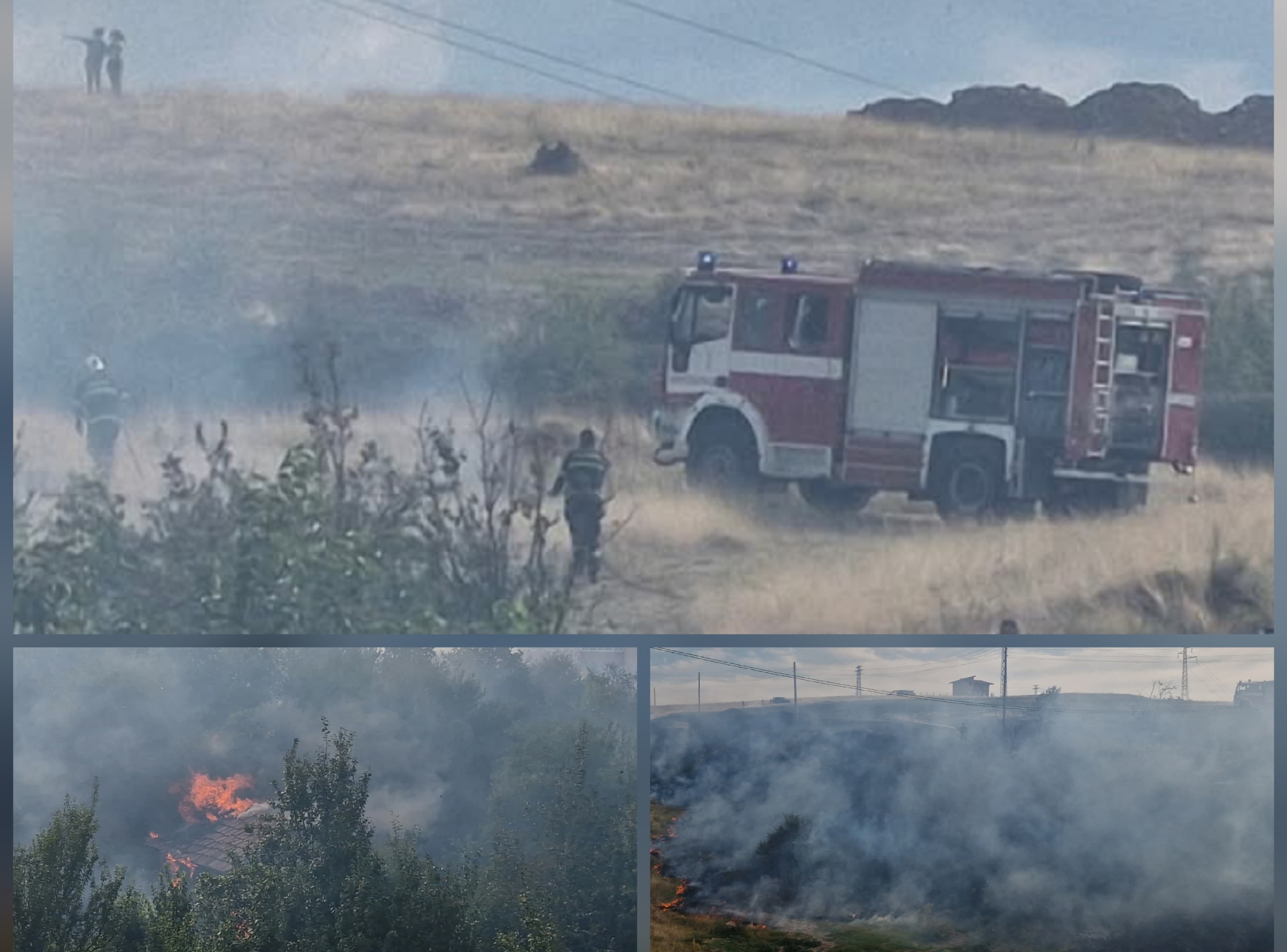 Тежка миризма на пушек от пожара в Рила и кв. Еленово се разнесе над Благоевград Тежка миризма на пушек от пожара в Рила и кв. Еленово се разнесе над Благоевград