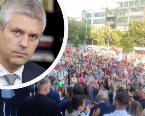 Пореден протест в защита на арестувания варненски кмет Благомир Коцев