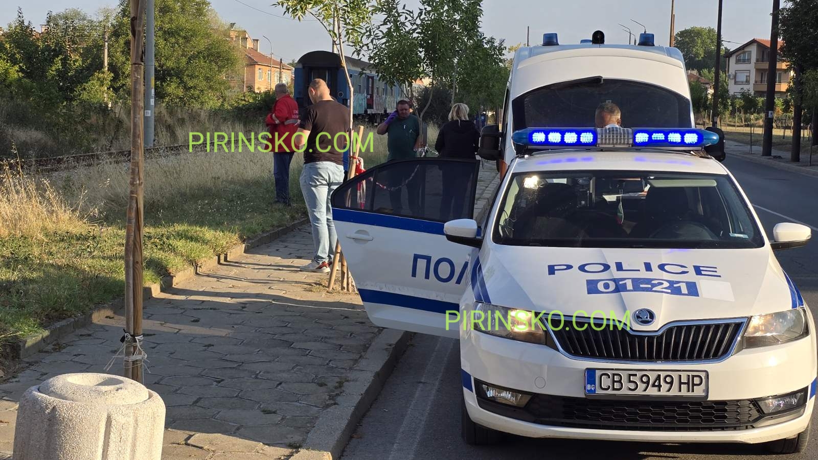Трагедия в Благоевград: мъж скочи пред влак в кв. Струмско и загина на място