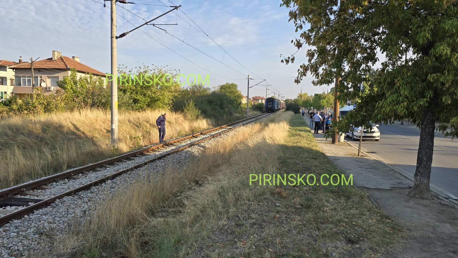 Трагедия в Благоевград: мъж скочи пред влак в кв. Струмско и загина на място