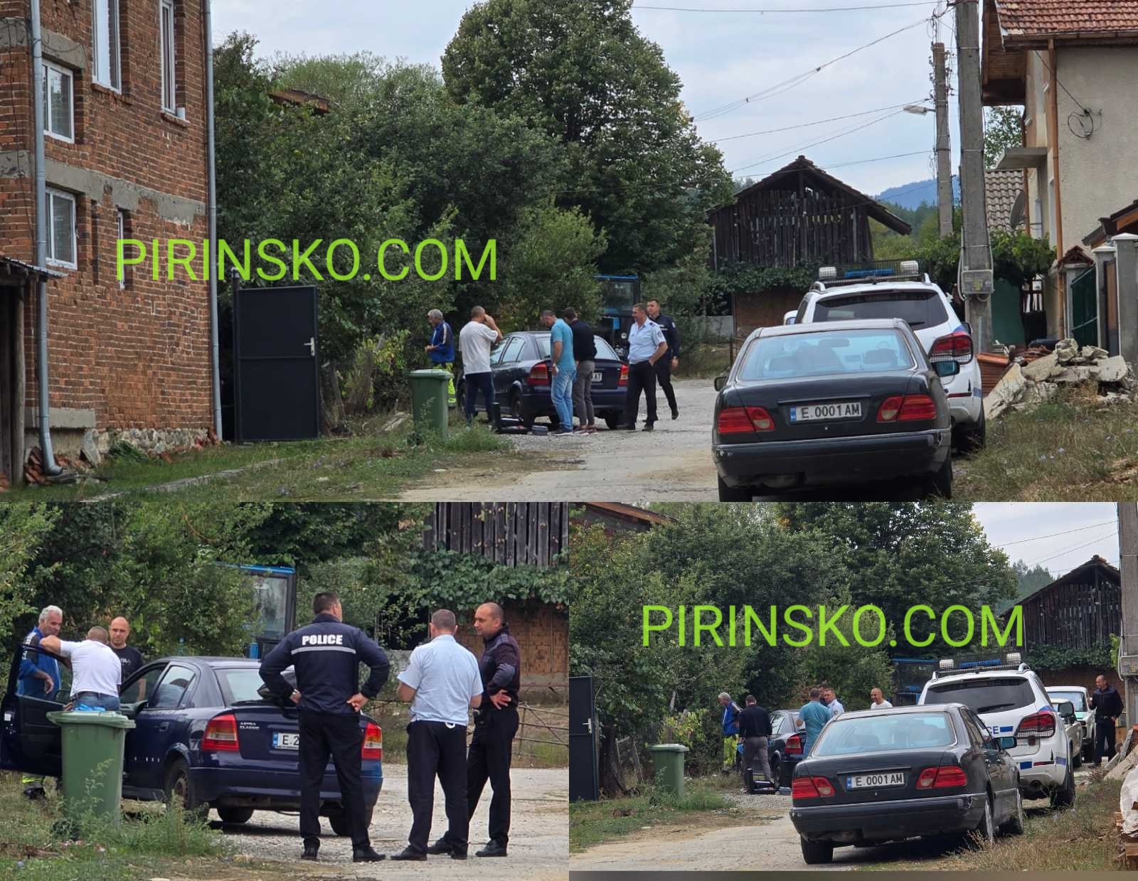 Криминалисти обискират къща в разложкото село Долно Драглище, има арестуван Криминалисти обискират къща в разложкото село Долно Драглище, има арестуван