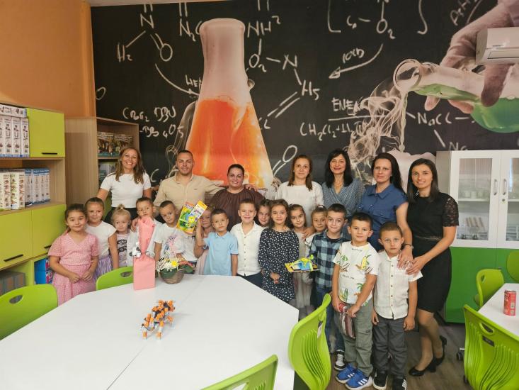 Официално откриване на STEM център в ОбУ  Св. Паисий Хилендарски - село Долно Осеново