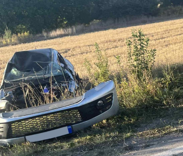 Зрелищна катастрофа край Кюстендил