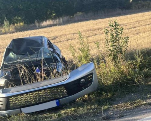 Зрелищна катастрофа край Кюстендил
