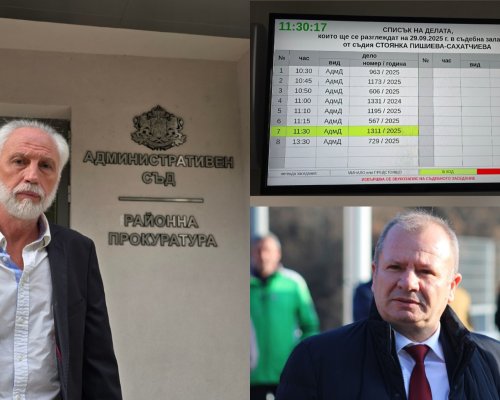 Делото срещу Тасков се отлага, съдия Пишиева отказа да допусне жалбоподателя Мирослав Иванов