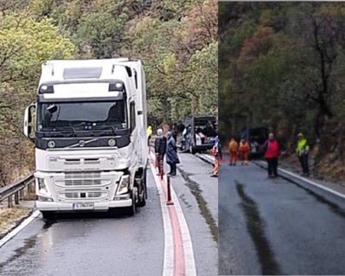 Един загинал и 8 пострадали при ПТП между микробус и ТИР в Кресненското дефиле