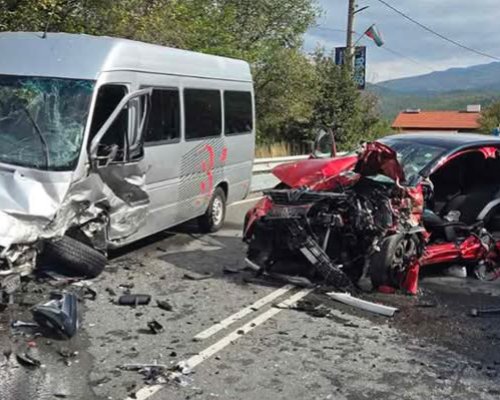 Жена от Банско пострадала при тежката катастрофа между Симитли и Разлог