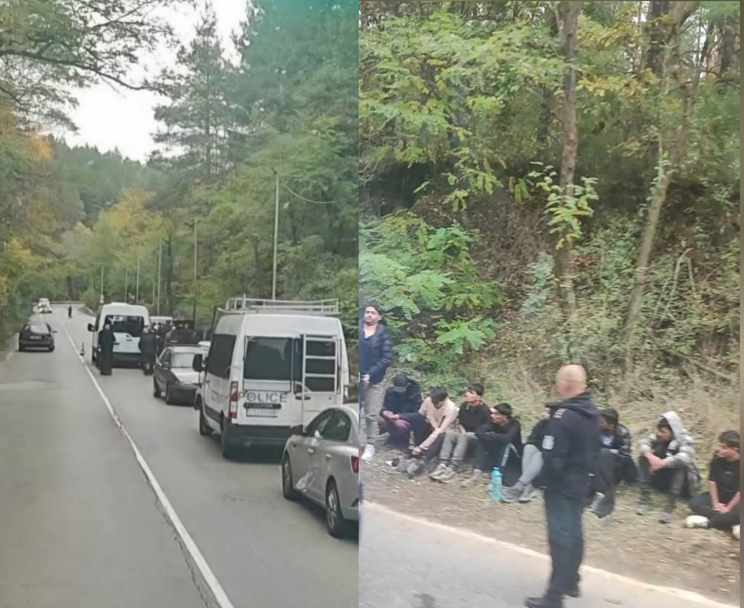 Ченгетата сгащиха поредна група бежанци на пътя между София и Самоков Ченгетата сгащиха поредна група бежанци на пътя между София и Самоков