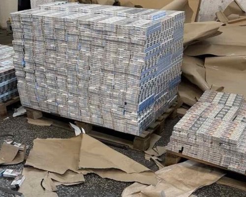 Задържани са над 300 хиляди кутии цигари без бандерол на ГКПП  Капитан Андреево