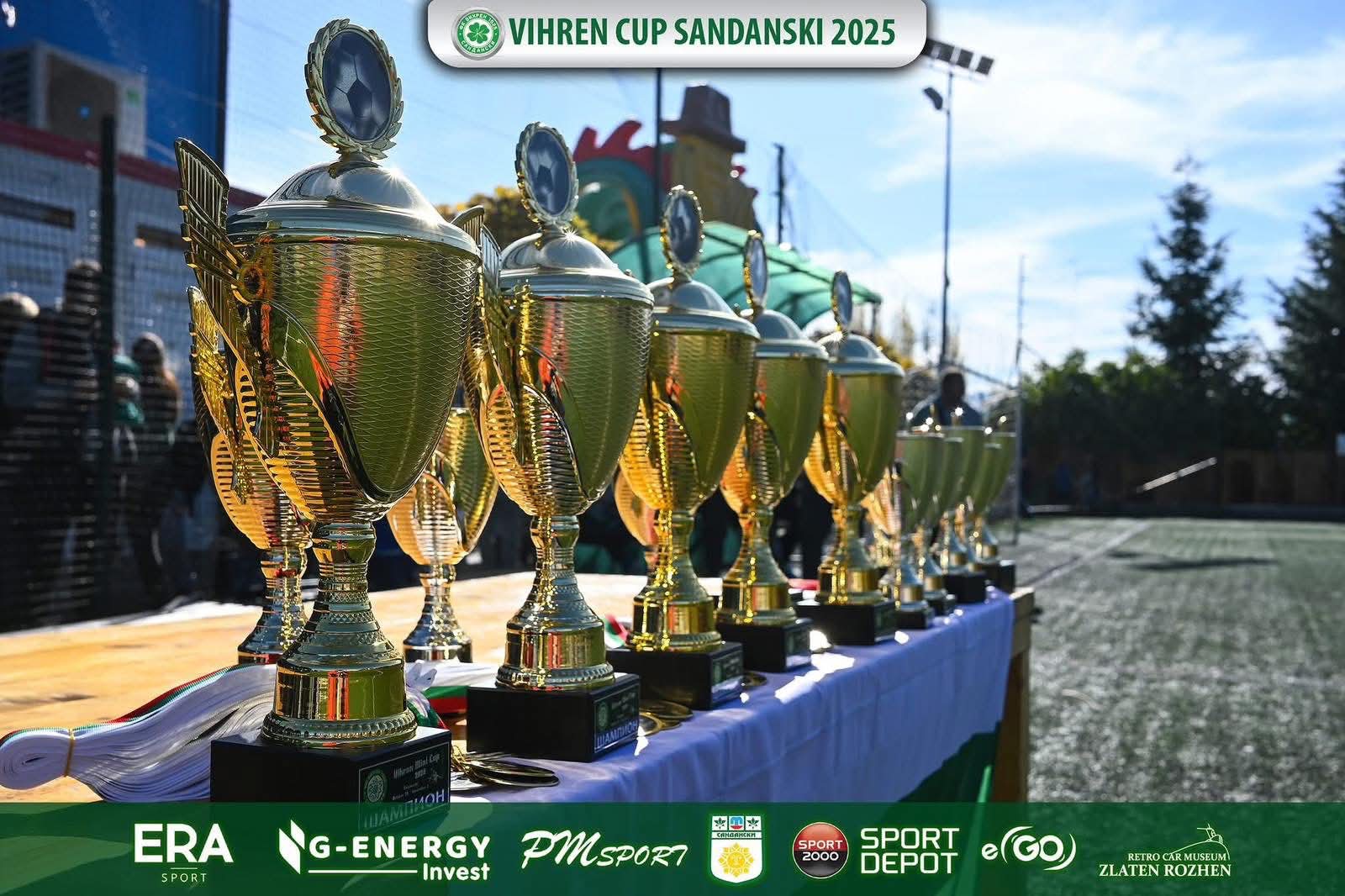 40 отбора взеха участие на футболния турнир Vihren Cup 2005” в Сандански този уикенд