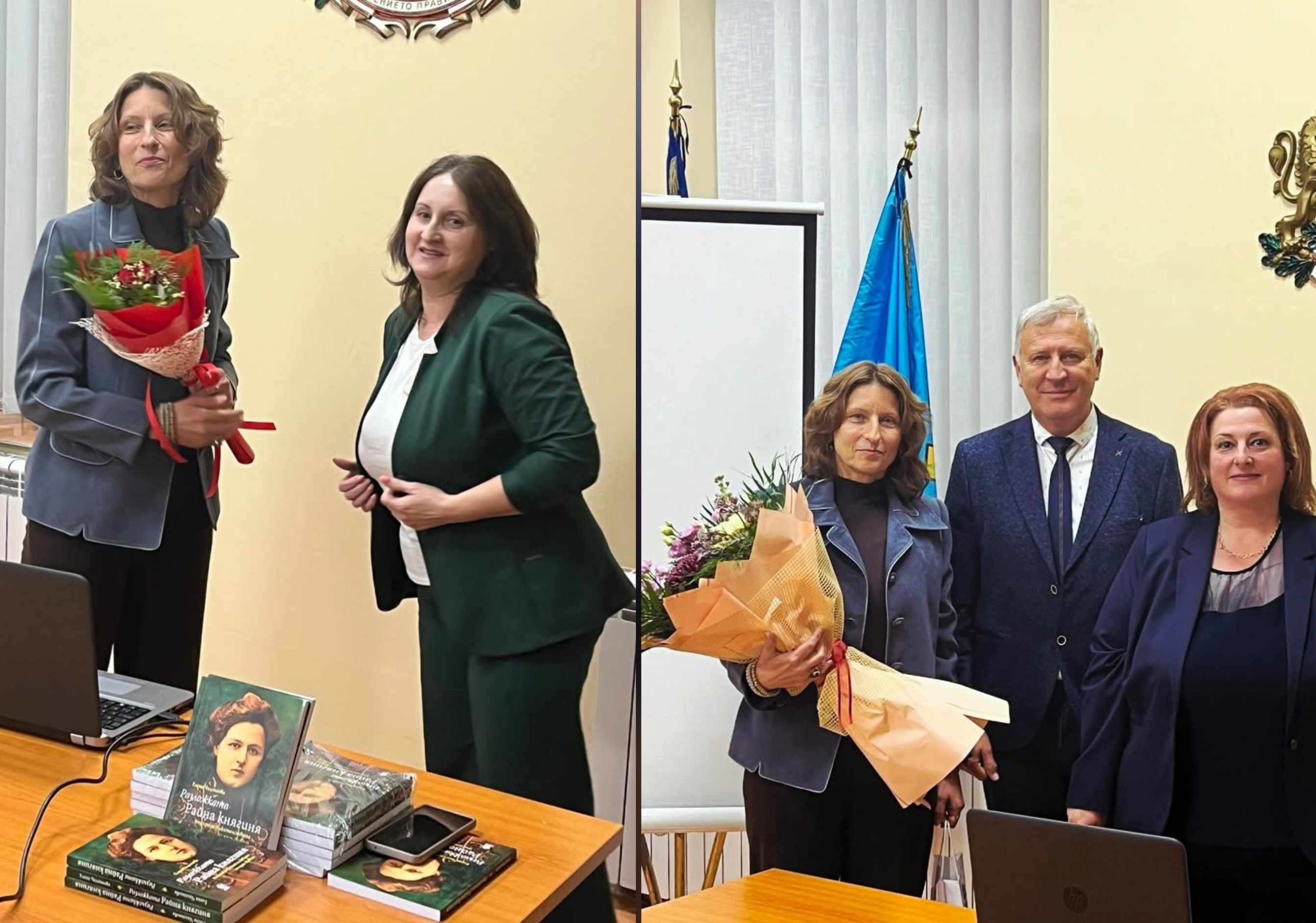 Д-р Елена Чалгънова представи новата си книга Разложката Райна княгиня Д-р Елена Чалгънова представи новата си книга Разложката Райна княгиня