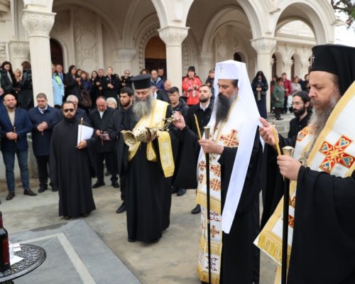 Патриарх Даниил в Гоце Делчев: Митрополит Натанаил беше светилник на вярата и отец за мнозина