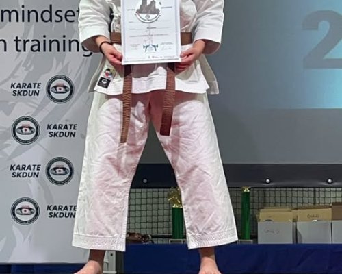 Лидия Златкова от КИБИ Спартак е вицесветовен шампион по Шотокан Карате-До!