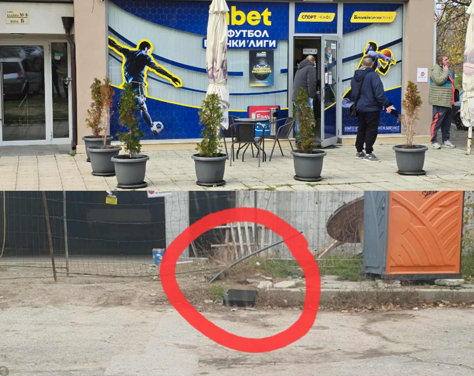 Малката Тарантула задигна метална каса от Инбет клуб в Благоевград тази нощ, задържаха го