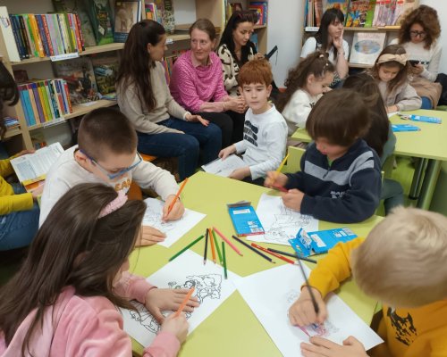 Родители прочетоха приказки с поуки на децата си в РБ  Димитър Талев