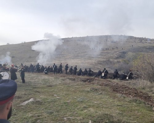 Уредници в РИМ- Благоевград участваха в грандиозната възстановка на битката при Сливница