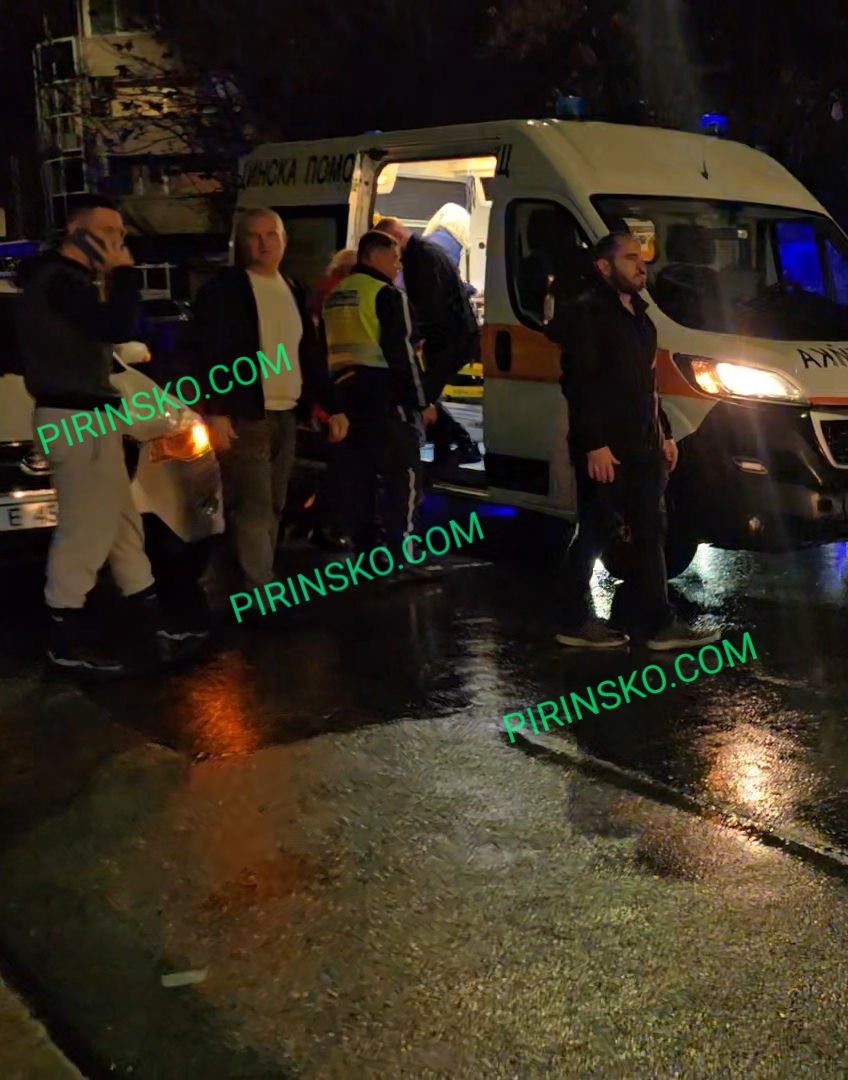 Хонда блъсна пешеходец в кв. Струмско в Благоевград