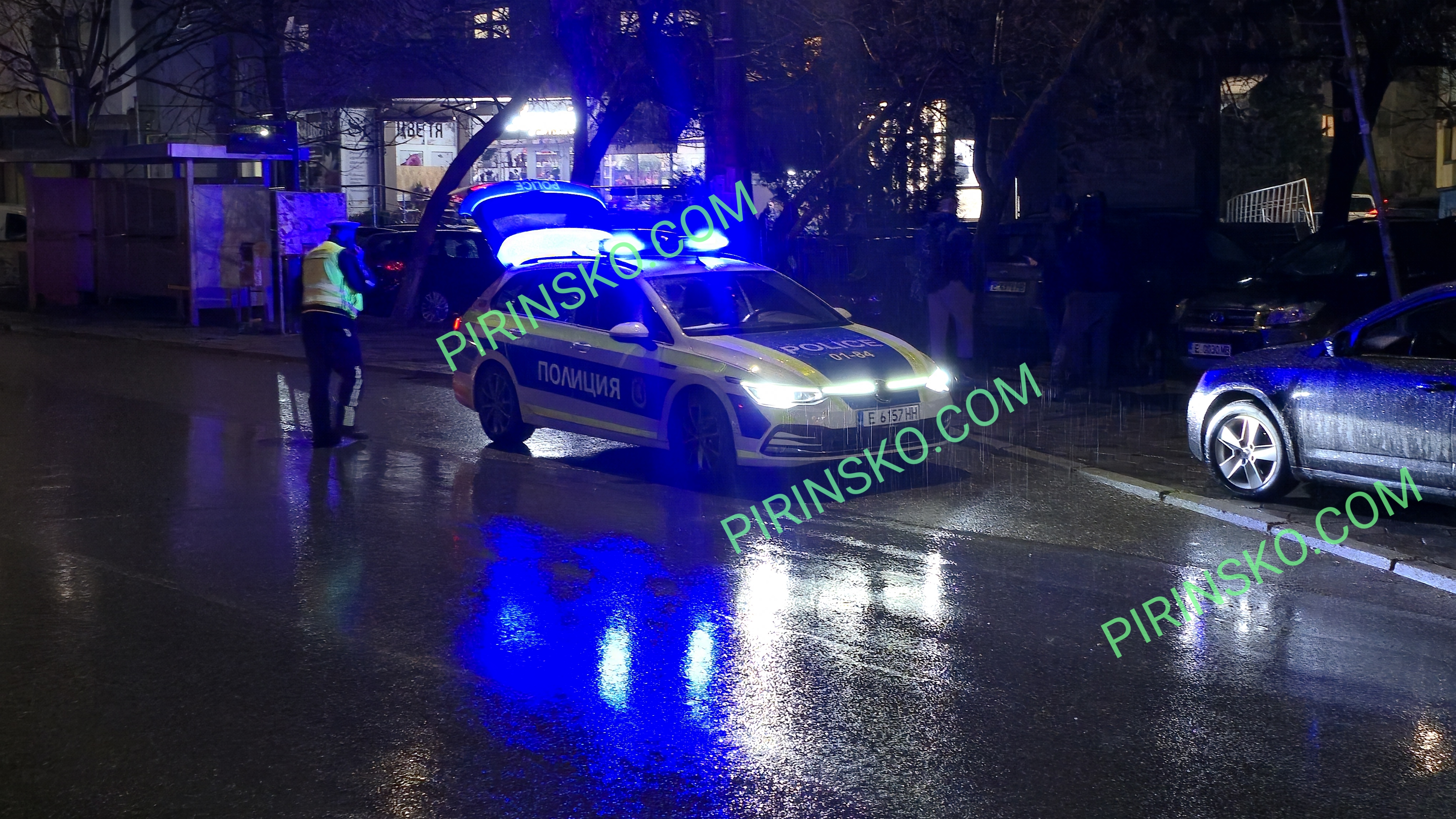Хонда блъсна пешеходец в кв. Струмско в Благоевград