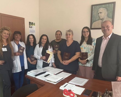 Седем нови сестри започват работа в болницата в Кюстендил