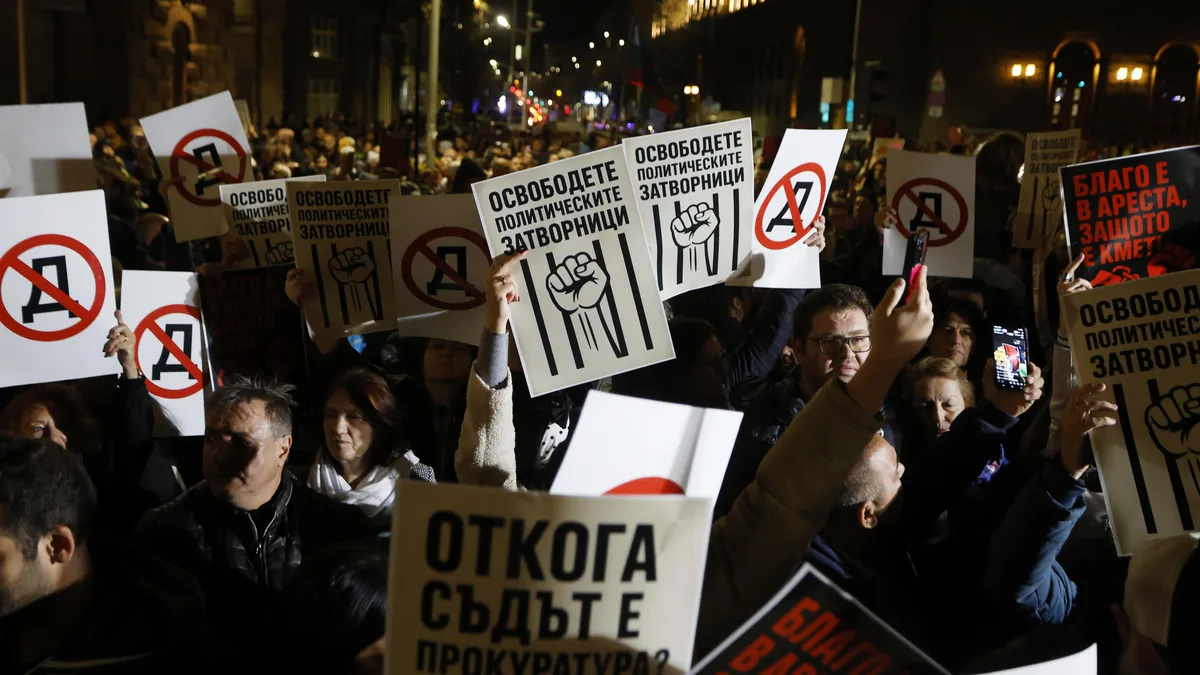 Протест в защита на Благомир Коцев в София Протест в защита на Благомир Коцев в София