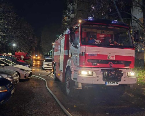 Пожар в ресторант  Шери  в Благоевград