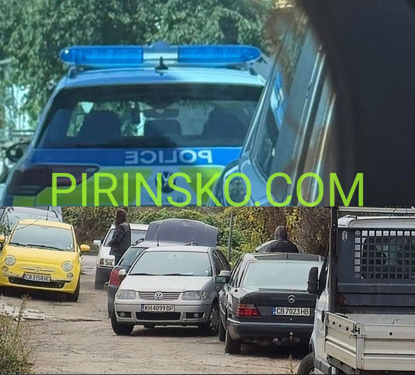 Полицията иззе крадена кола от автомайстора Димитър Карашки в Кочериново Полицията иззе крадена кола от автомайстора Димитър Карашки в Кочериново