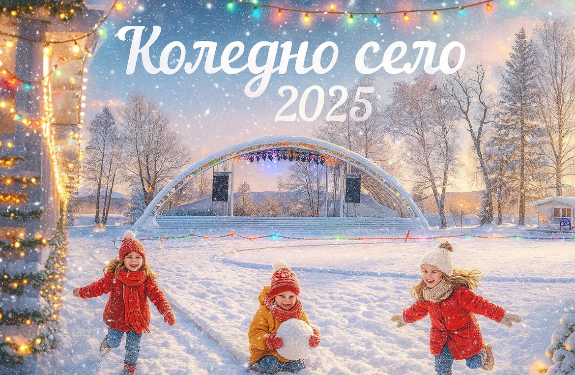 Бяла сцена край Банско се превръща в приказно Коледно градче през декември Бяла сцена край Банско се превръща в приказно Коледно градче през декември