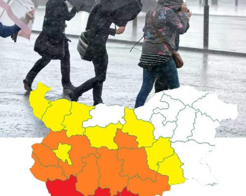 Водна тревога в Пиринско и утре! Обявиха червен код за интензивни валежи