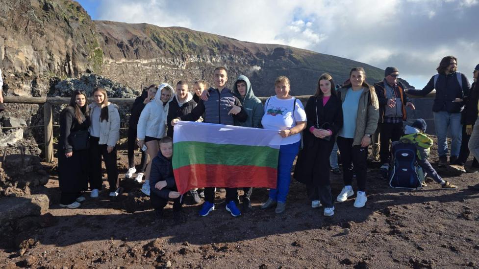 Ученици от Долно Осеново участват в Еразъм-проект в Помпей за училище без агресия