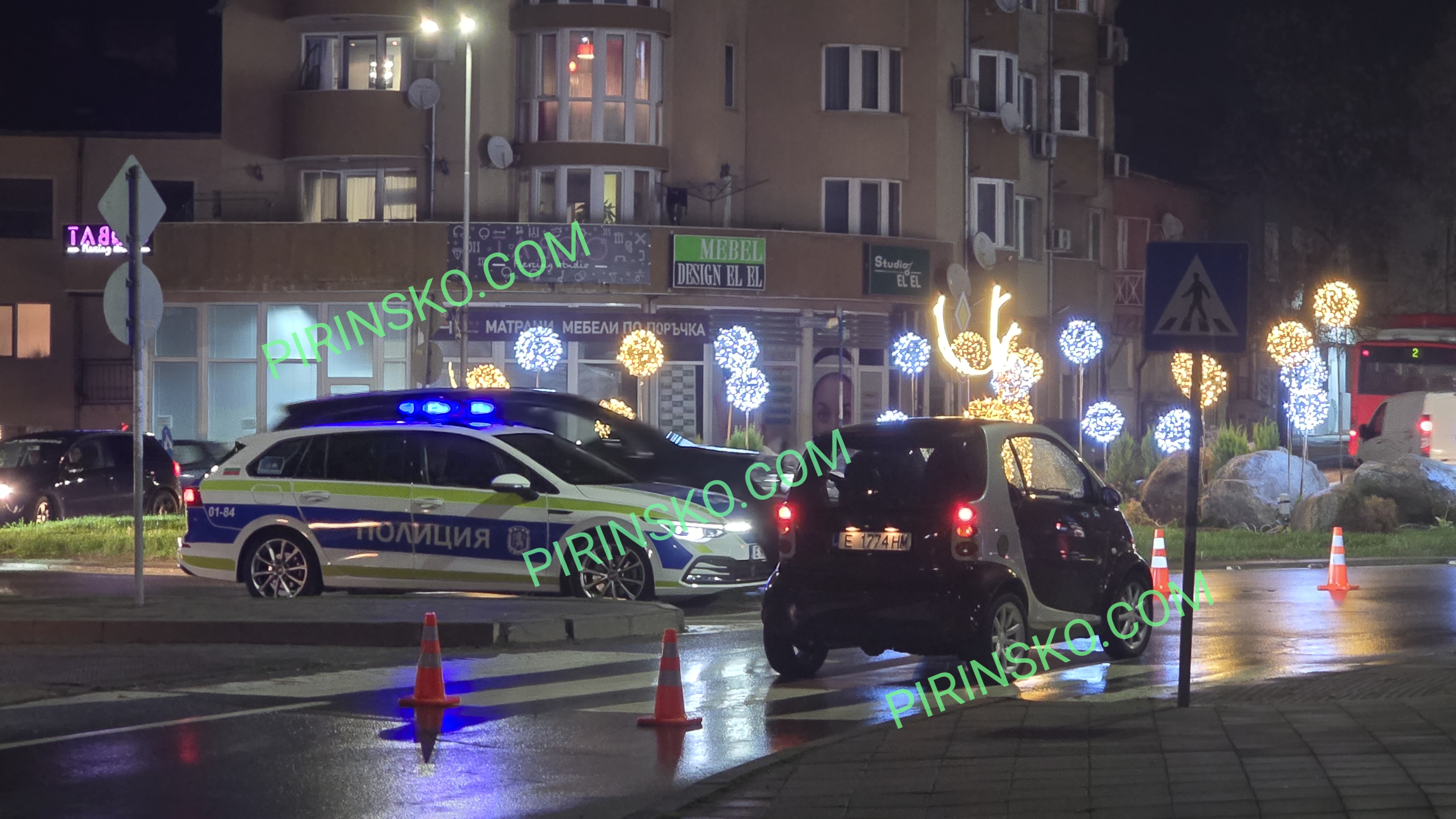Пореден пешеходец прегазен на пешеходна пътека в Благоевград Пореден пешеходец прегазен на пешеходна пътека в Благоевград
