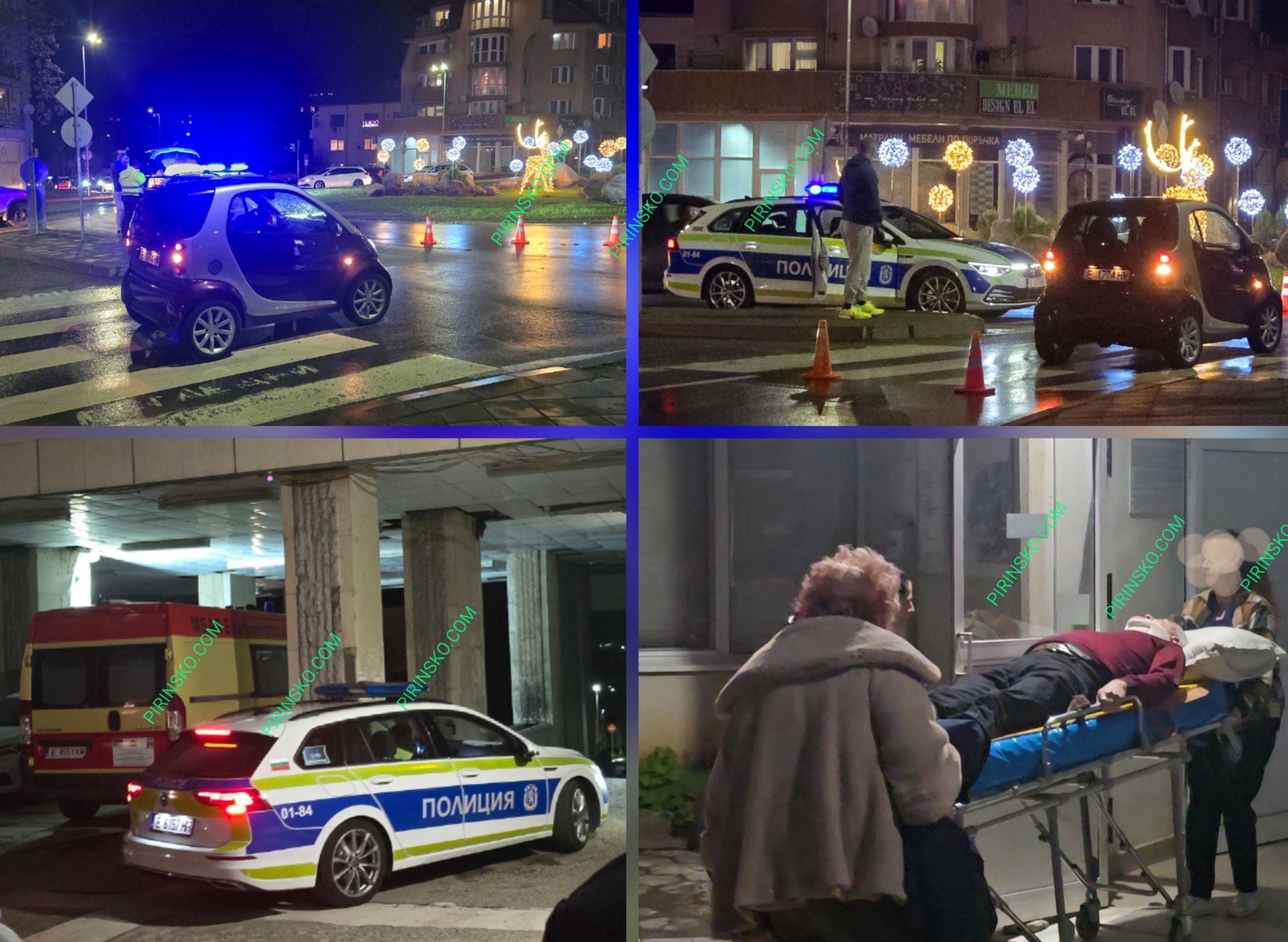 Блъснатият на пешеходна пътека 74-годишен в Благоевград е със счупен череп и прешлени Блъснатият на пешеходна пътека 74-годишен в Благоевград е със счупен череп и прешлени