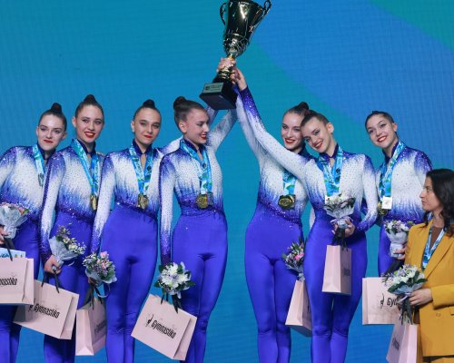 Националният ни отбор за жени стана световен шампион по естетическа групова гимнастика