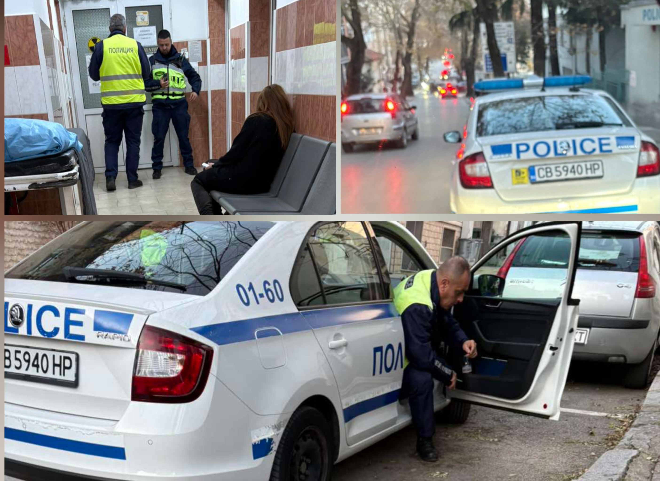 Полицията в Сандански задържа мъж, пребил жена си след дело за родителски права