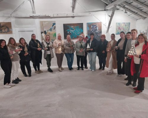 Благотворителна коледна работилничка в с. Илинденци