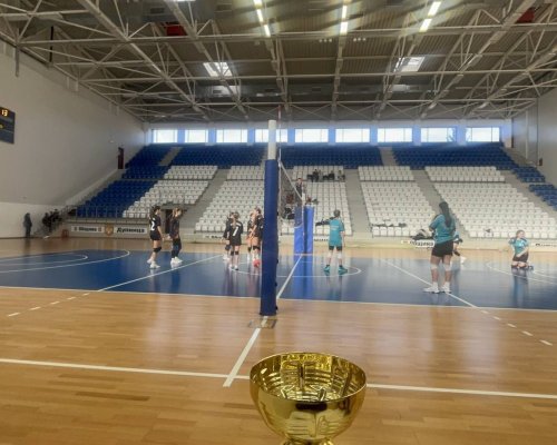 ОУ  Неофит Рилски  шампион при момичета и момчета на общинските ученически игри по волейбол в Дупница