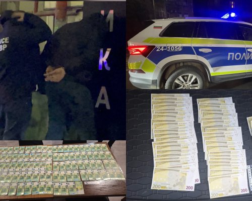 Арестуваха трима мъже с фалшиво евро