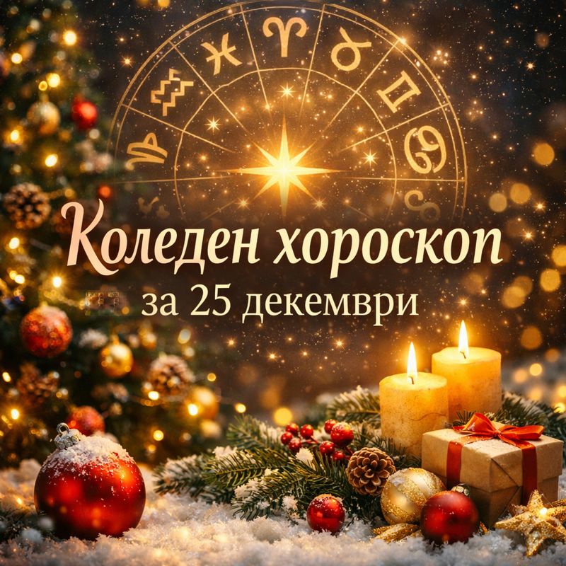 Коледен дневен хороскоп: какво ви носи магията на 25 декември
