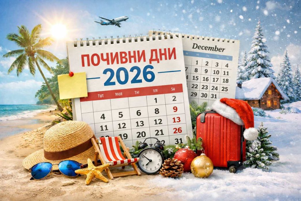 Най-добрите комбинации за отпуск за почивни и празнични дни през 2026 г.