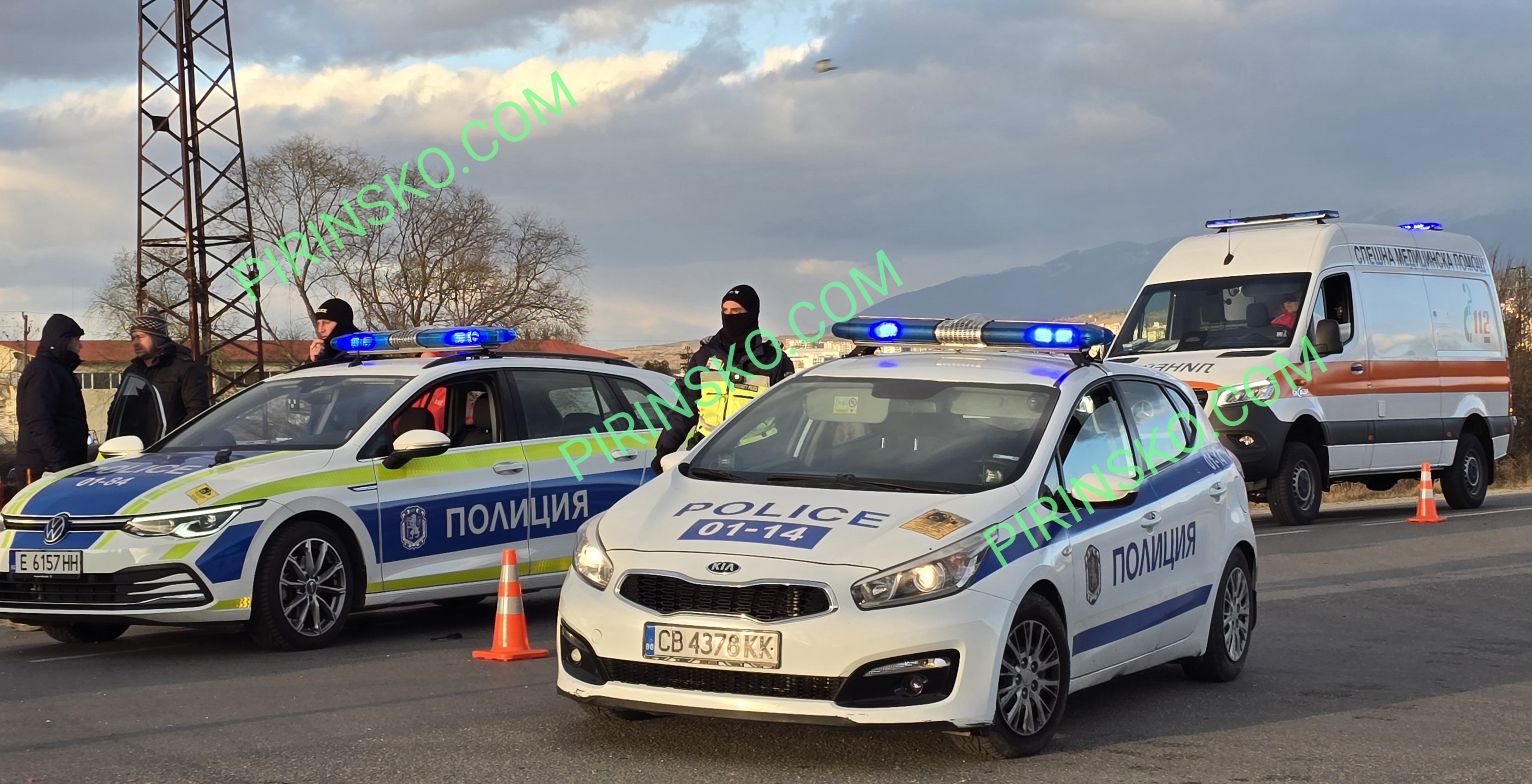 Жестока катастрофа на Покровнишко шосе край Благоевград, има загинал