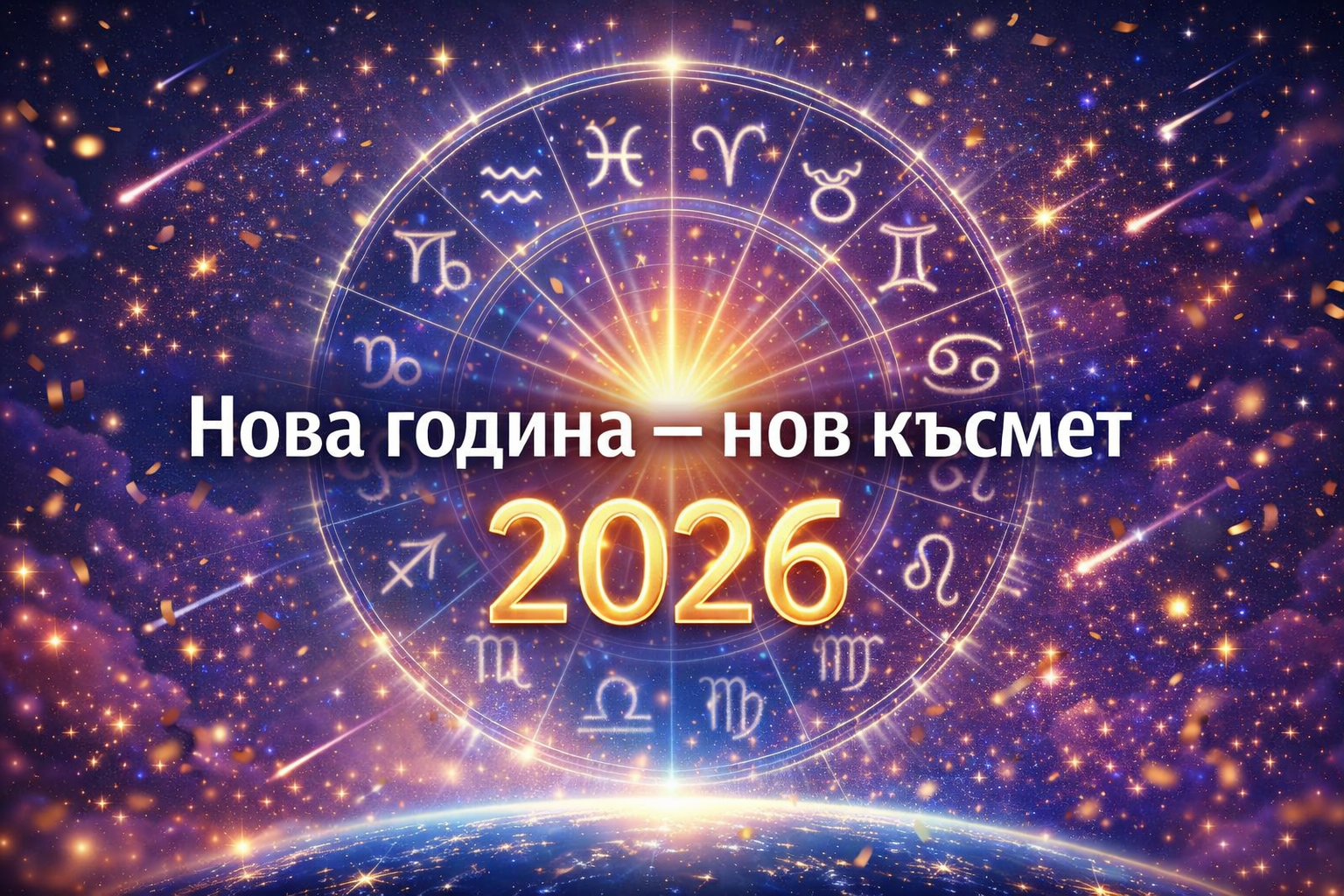 Дневен хороскоп  за 1 януари 2026 г.: Нова година-нов късмет!